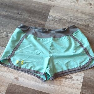 Under Armour Blue and Gray Athletic Shorts Lightweight Breathable